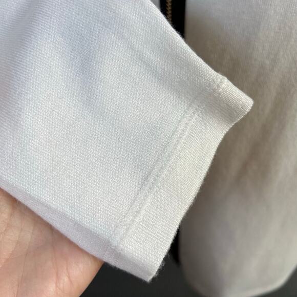 Soft Surroundings Cream Margulies Sweater Size Large - Picture 6 of 7